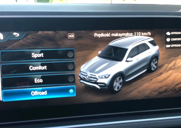 Mercedes-Benz GLE cena 300000 przebieg: 9908, rok produkcji 2022 z Olsztynek małe 667